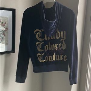 Juicy Couture Zip Up Hooded Jacket